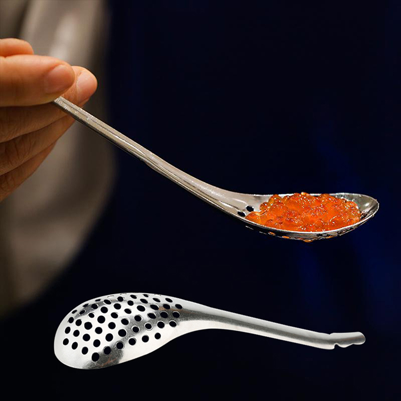 Kitchen Gadgets Useful - Łyżka do kawioru z 56 otworami