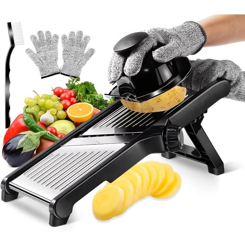 Mandoline Slicer - Krajalnica mandolinowa ze stali nierdzewnej z