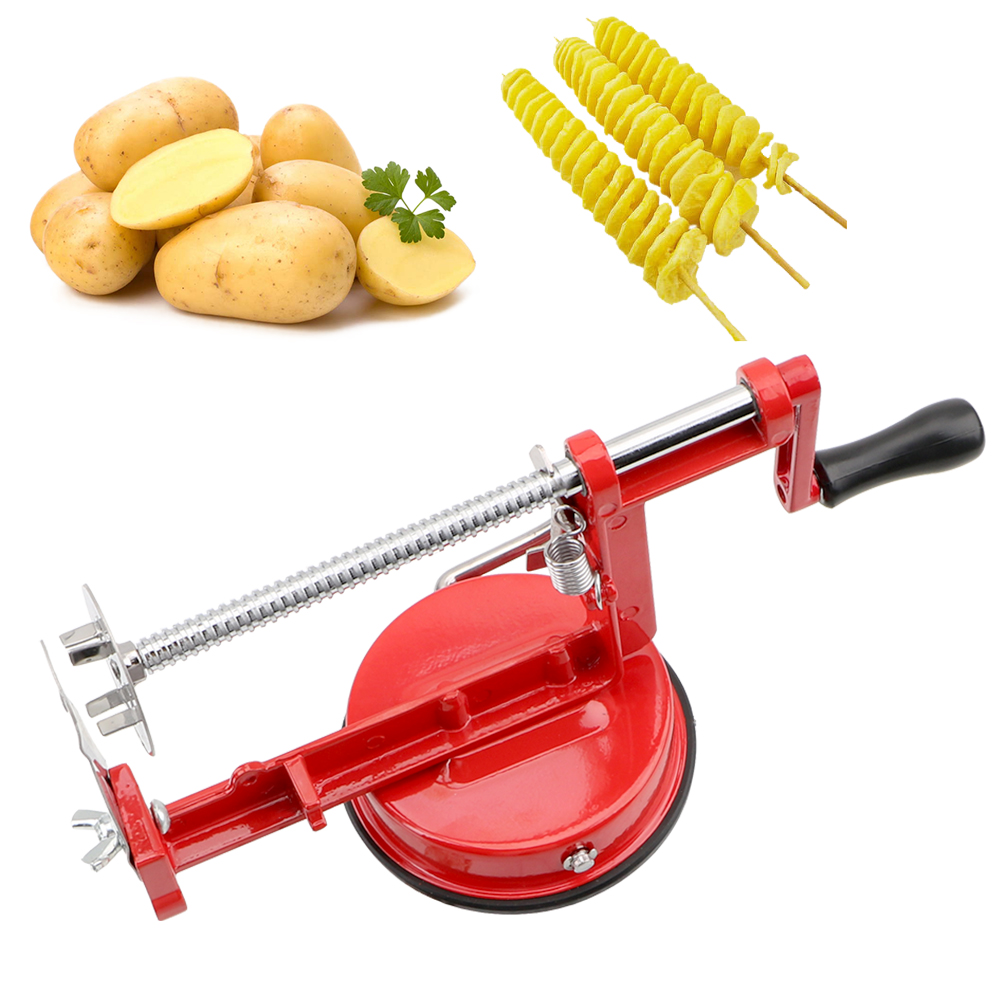 Apple Corer Slicer - Ręczna spiralna krajalnica do frytek Narzędzia