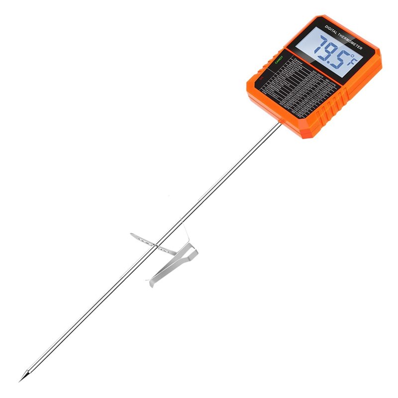 Instant Read Thermometer - Termometr cyfrowy Y42A-TP510, wodoodporny, z klipsem