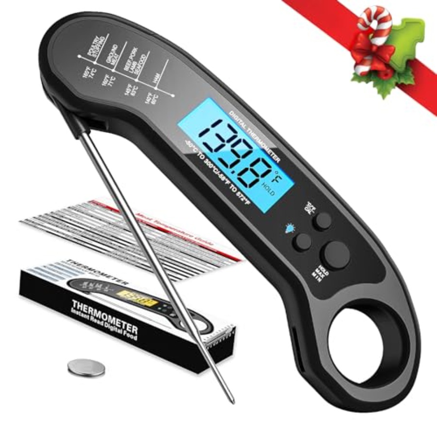 Instant Read Thermometer - Termometr do mięsa cyfrowy, szybki w