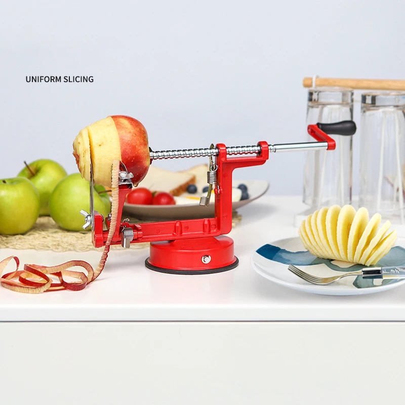 Apple Corer Slicer - Szybka obieraczka, drylownica i krajalnica 3w1