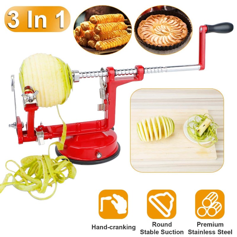 Apple Corer Slicer - Obieraczka do jabłek 3 w 1