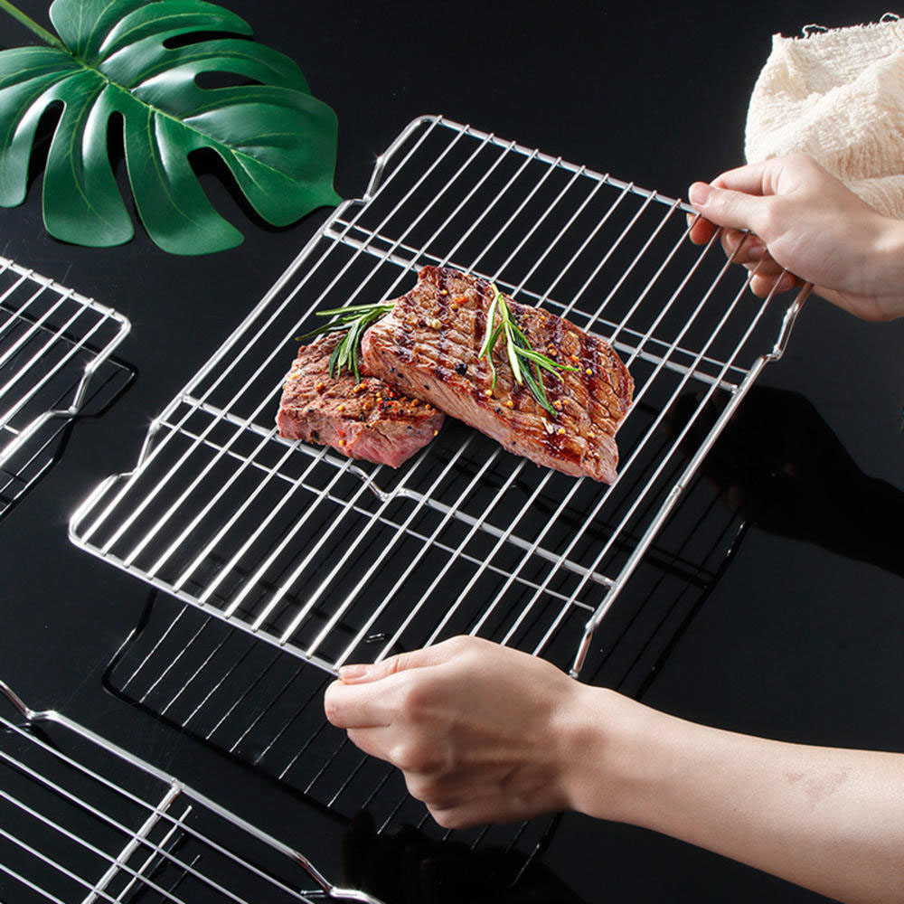 Kitchen Handy Gadgets - Mata z siatki do grilla ze