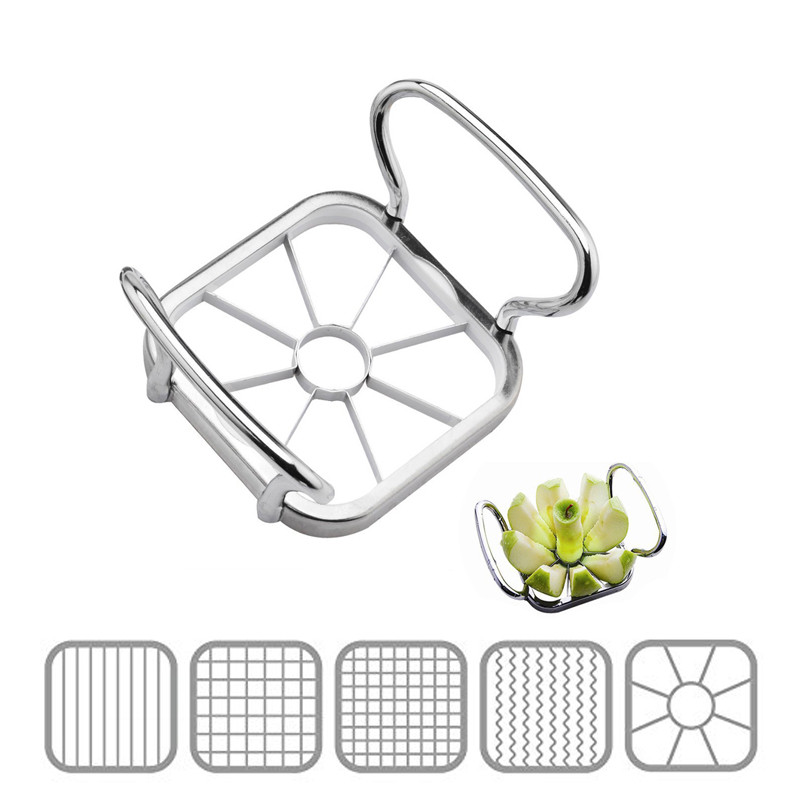 Apple Corer Slicer - LMETJMA 5 w 1 Krajalnica do