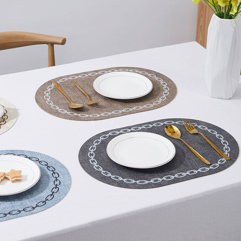 Owalna podkładka na stół ze sz – Kitchen Gadgets Luxury recenzja i cena