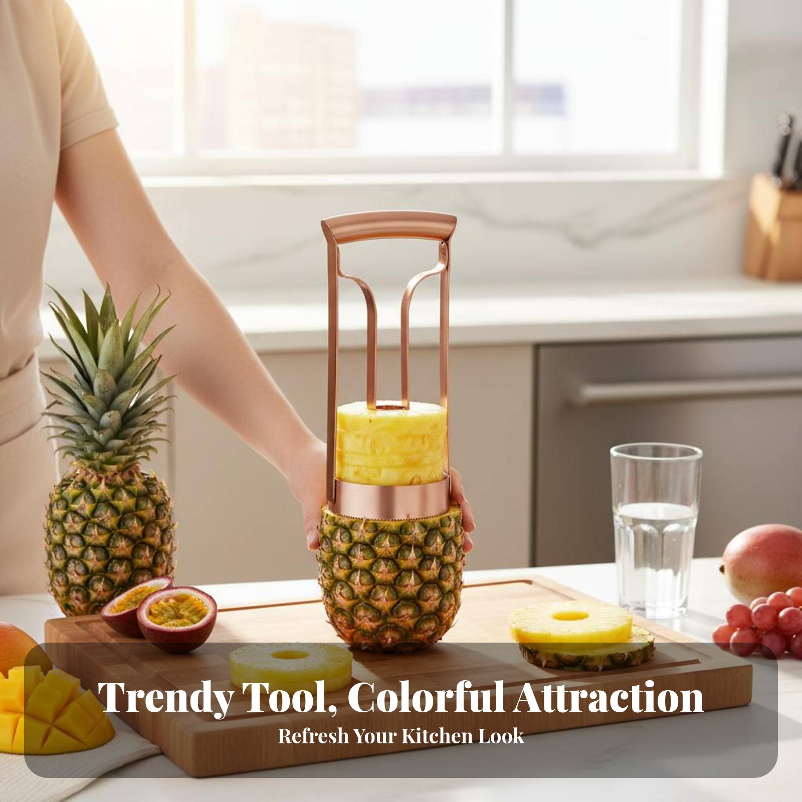 Narzędzie do krojenia ananasa  – Kitchen Gadgets Useful recenzja i cena