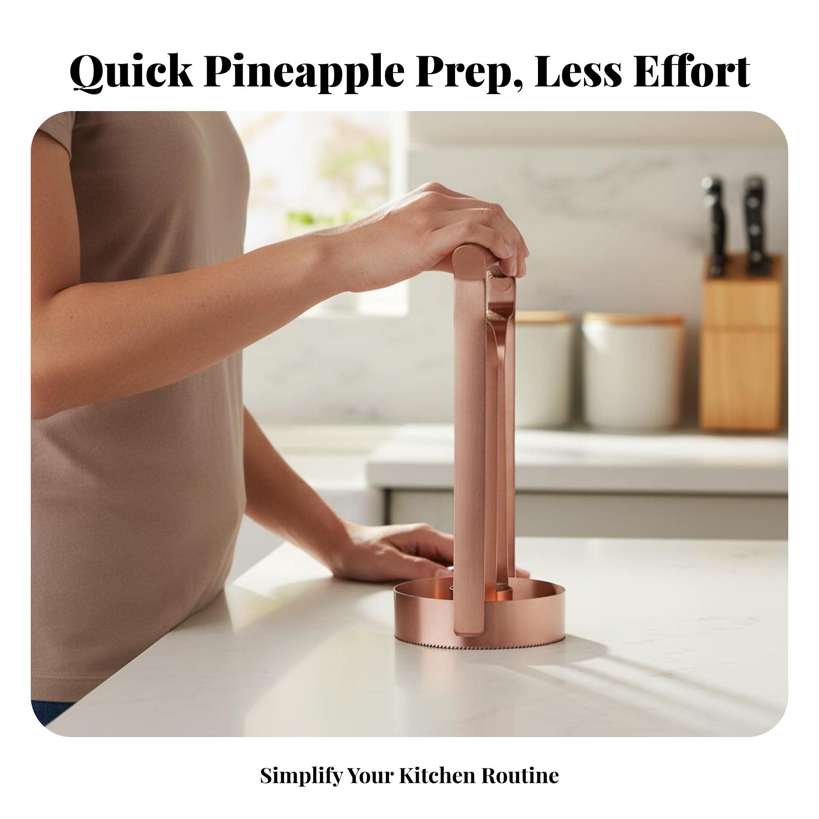Narzędzie do krojenia ananasa  – Kitchen Gadgets Useful recenzja i cena