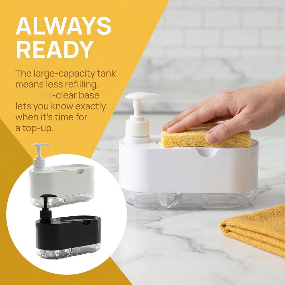 Automatyczny dozownik do płynu – Kitchen Gadgets Dispenser Brush Holder recenzja i cena