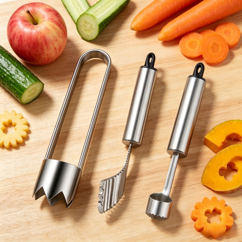Zestaw 3 szt. nierdzewnych wyk – Apple Corer Slicer recenzja i cena