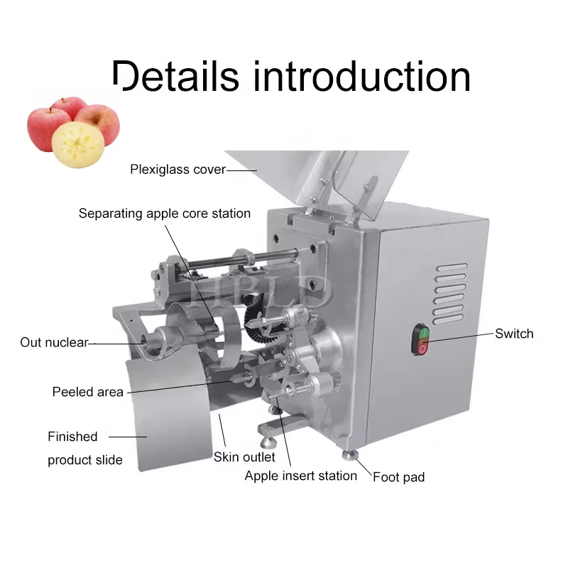 Przemysłowy wykrawacz do jabłe – Apple Corer Slicer recenzja i cena