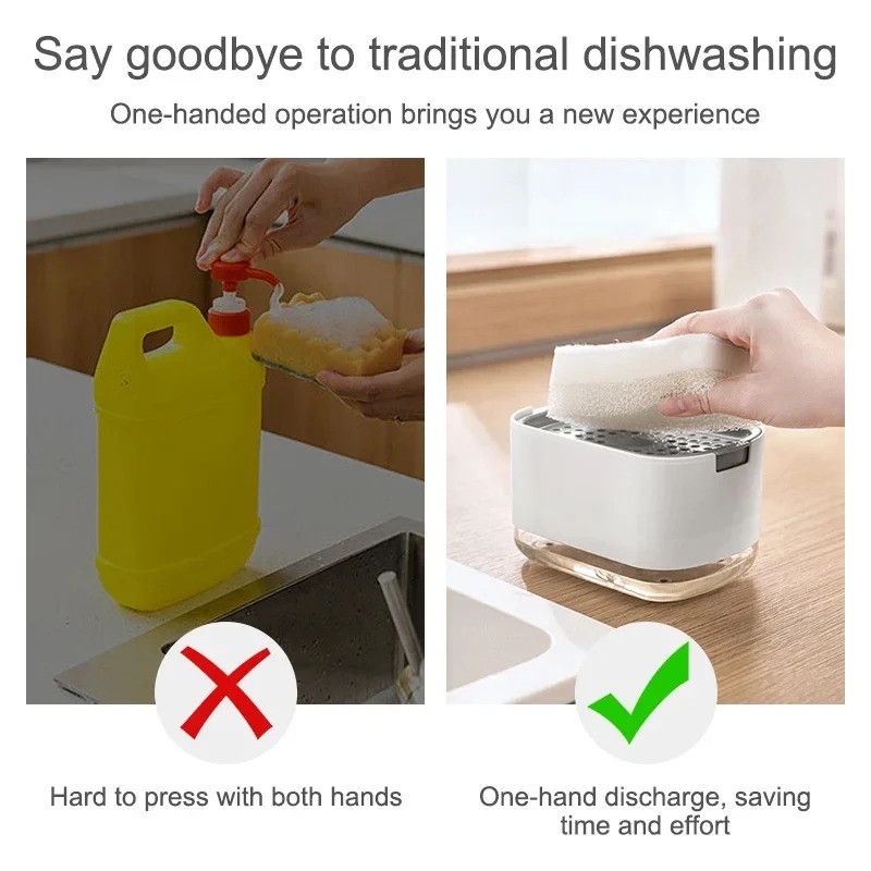 Dozownik do płynu do naczyń 2w – Kitchen Gadgets Gifts recenzja i cena
