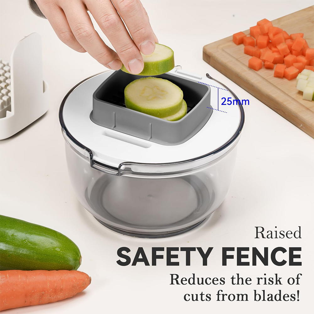 LMETJMA 3 w 1 Krajalnica do wa – Kitchen Gadgets Vegetable Chopper recenzja i cena