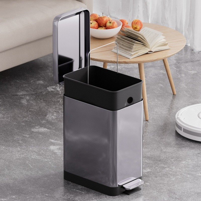 Kosz na śmieci ze stali nierdz – Kitchen Gadgets Luxury recenzja i cena