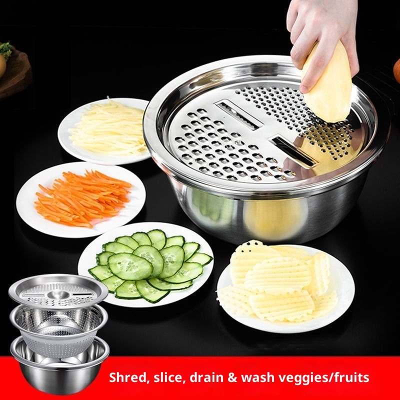 Nowy 3-częściowy zestaw wielof – Mandoline Slicer recenzja i cena