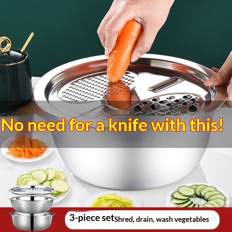 Nowy 3-częściowy zestaw wielof – Mandoline Slicer recenzja i cena