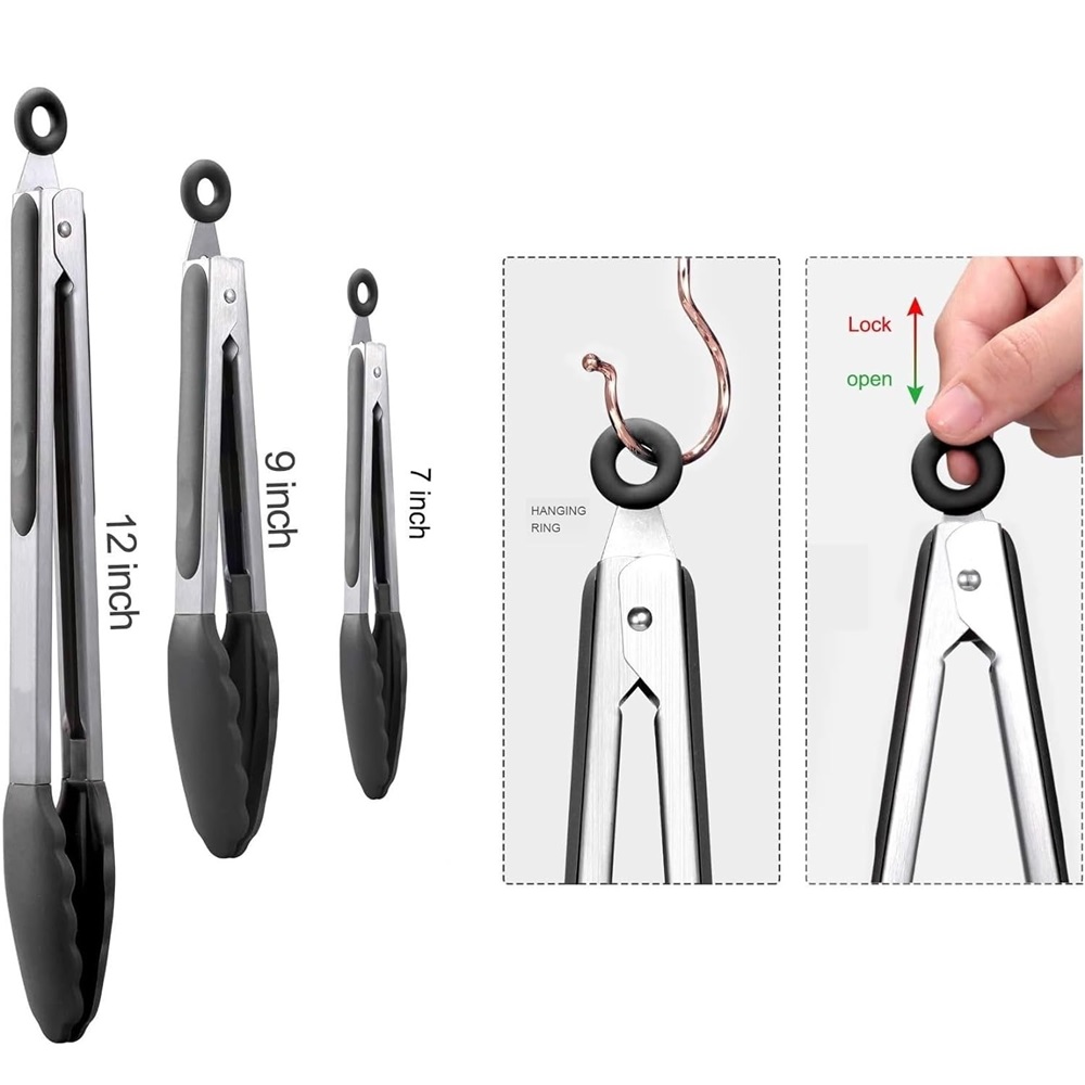 Silikonowe szczypce do grillow – Kitchen Gadgets Gifts recenzja i cena