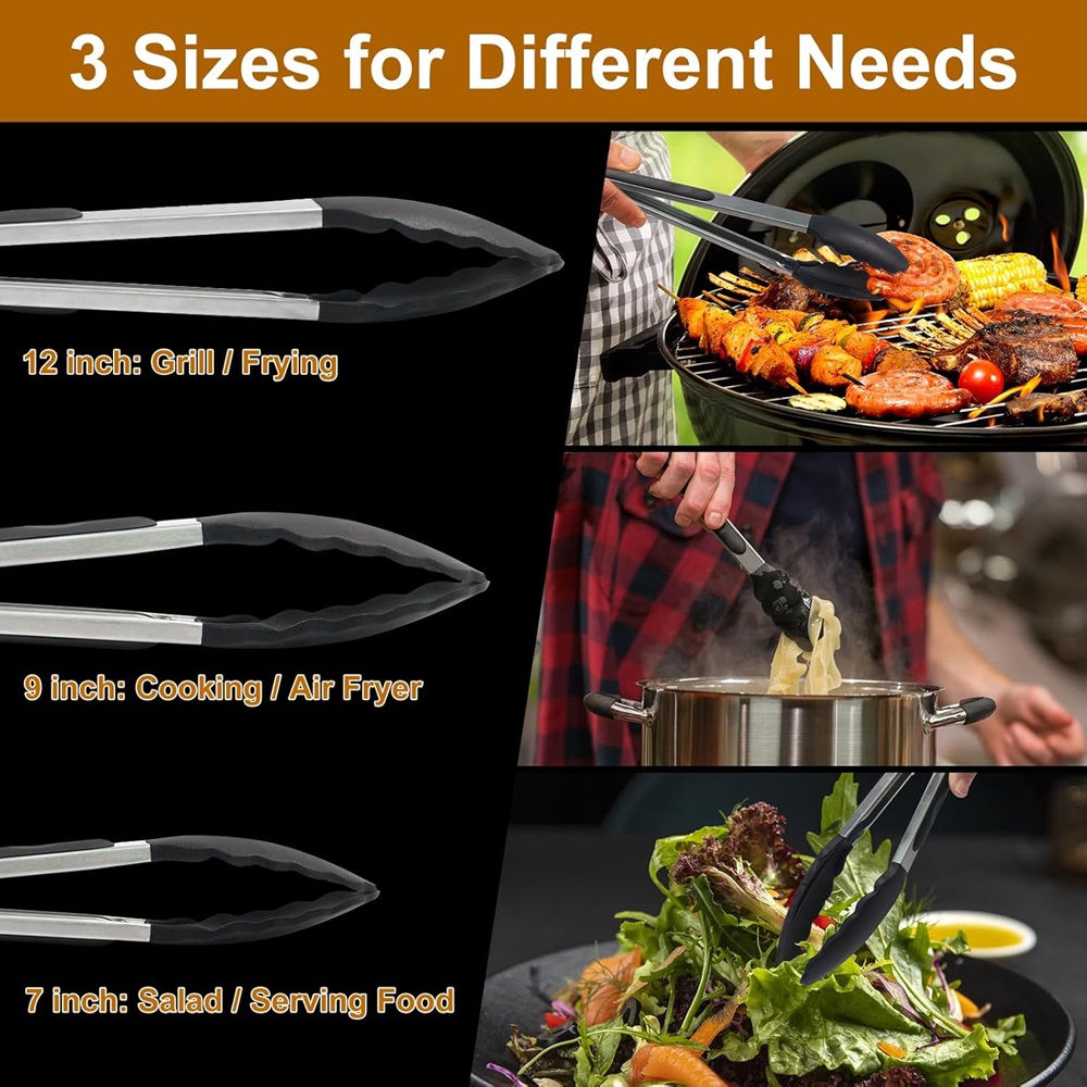 Silikonowe szczypce do grillow – Kitchen Gadgets Gifts recenzja i cena
