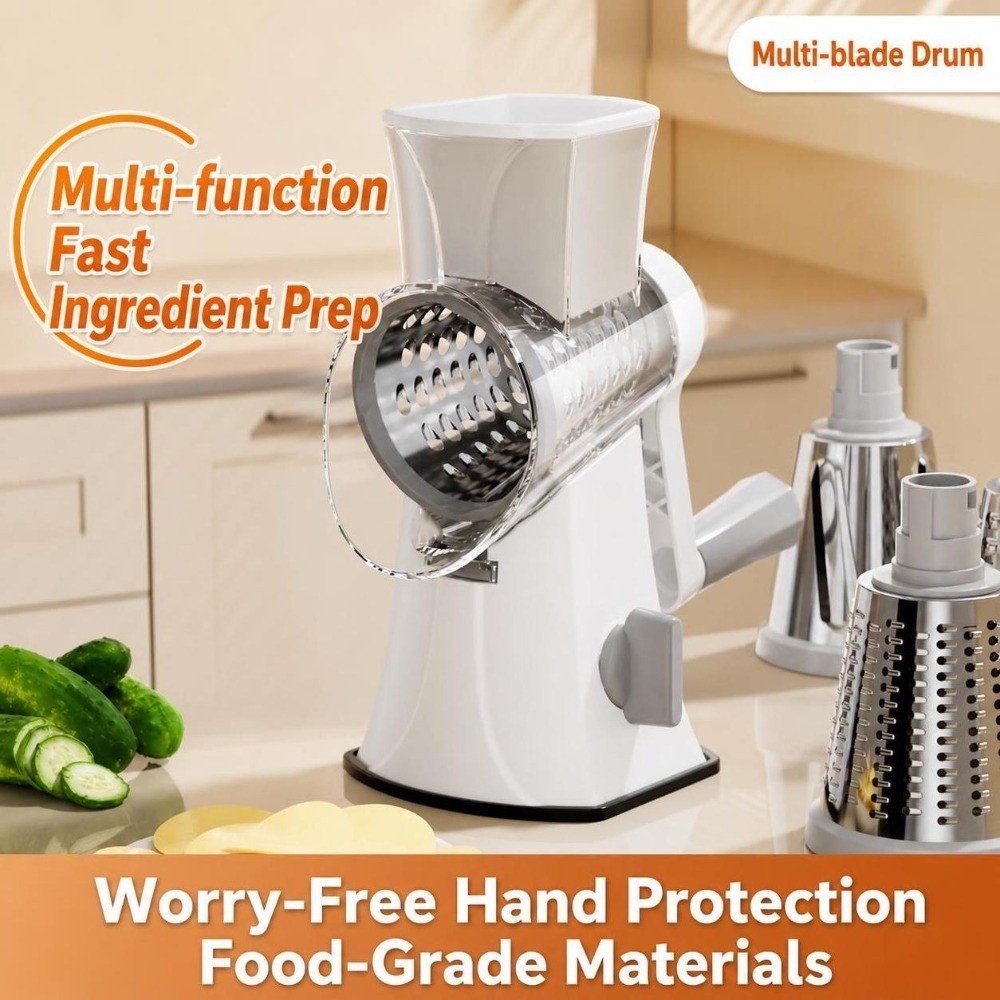 Wszechstronna tarka obrotowa 3 – Mandoline Slicer recenzja i cena