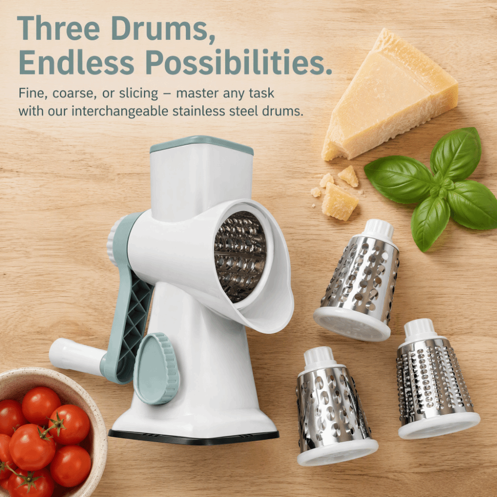 Wszechstronna tarka obrotowa 3 – Mandoline Slicer recenzja i cena