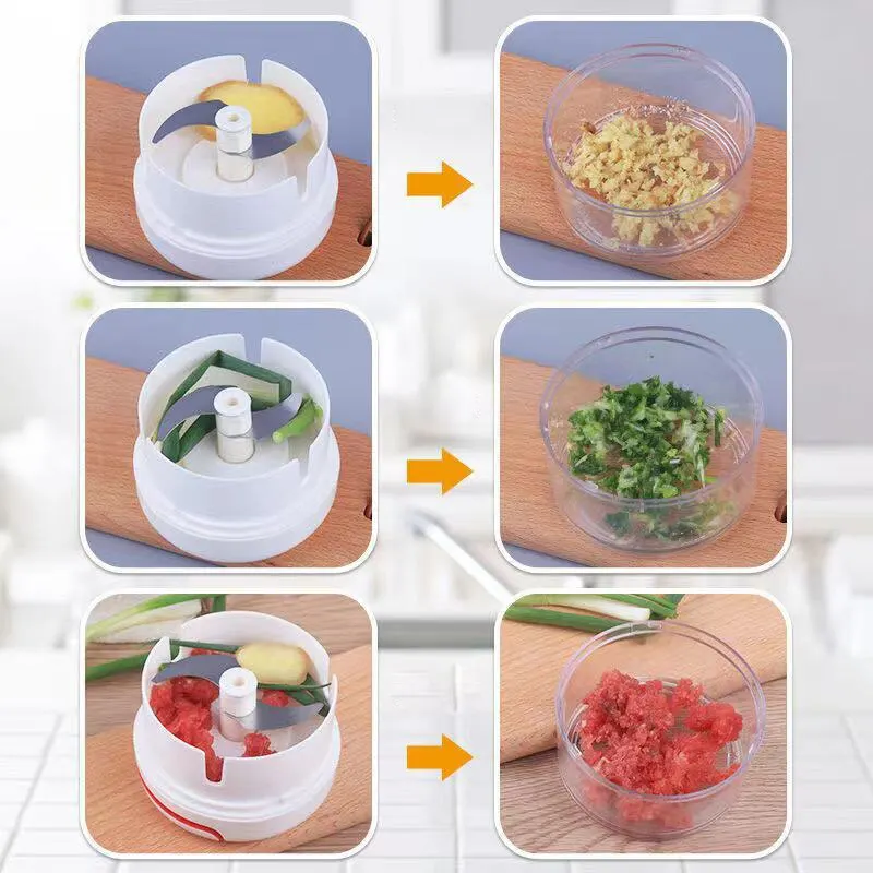 Plastikowa kruszarka do czosnk – Kitchen Gadgets Vegetable Cutter recenzja i cena