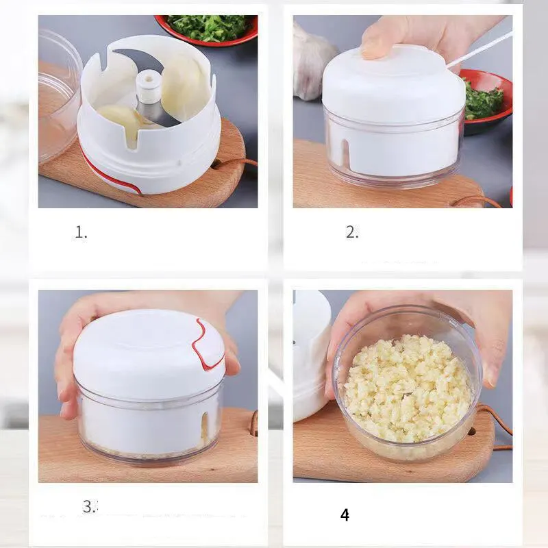 Plastikowa kruszarka do czosnk – Kitchen Gadgets Vegetable Cutter recenzja i cena