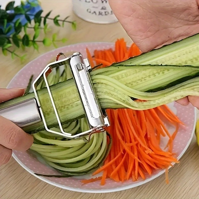 Obierak kuchenny ze stali nier – Kitchen Gadgets Vegetable Cutter recenzja i cena