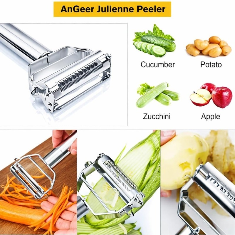 Obierak kuchenny ze stali nier – Kitchen Gadgets Vegetable Cutter recenzja i cena