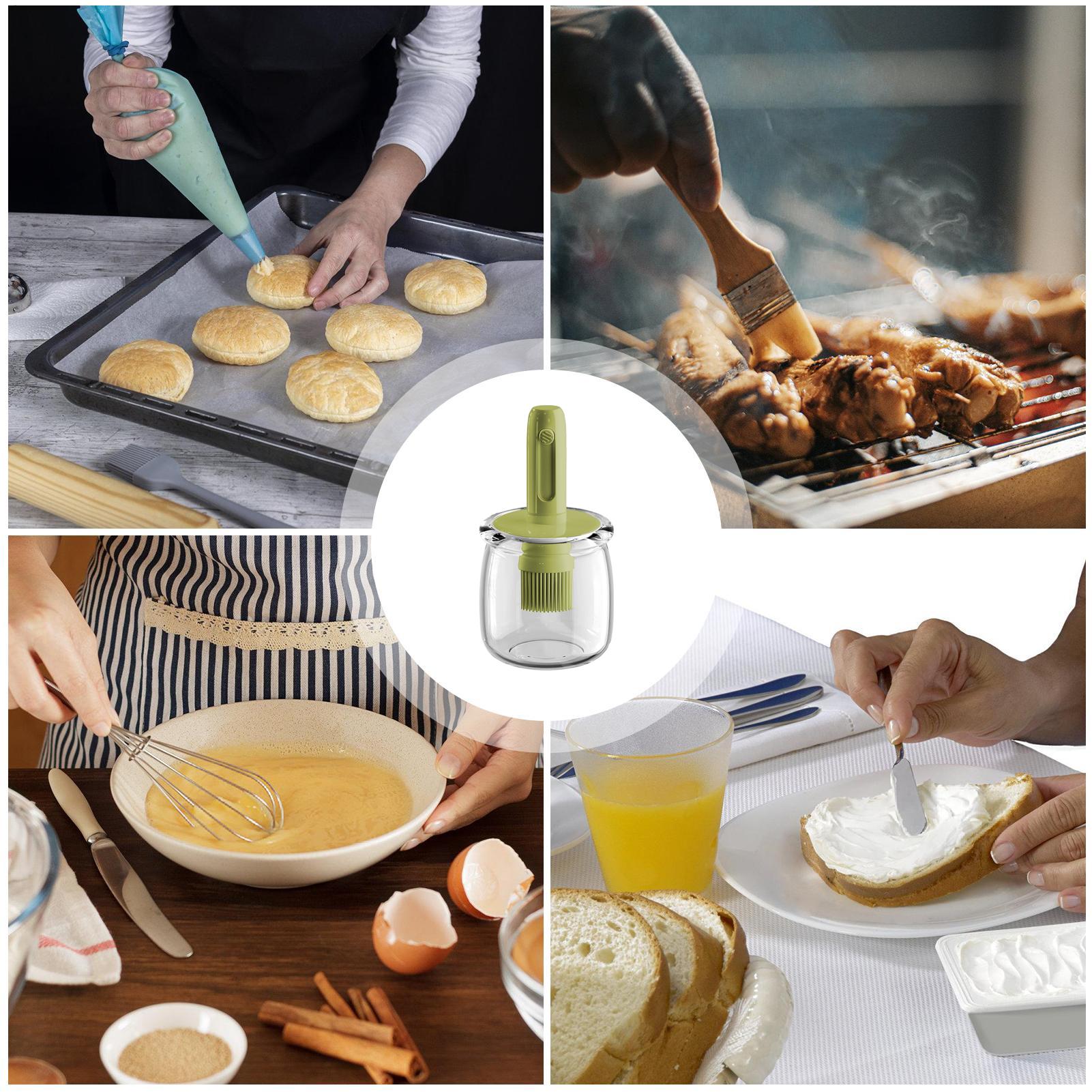 Dozownik do oleju Silikonowa b – Kitchen Gadgets Dispenser Brush Holder recenzja i cena