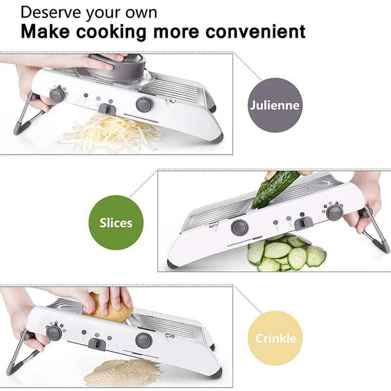 Krajalnica Mandolina ze Stali  – Mandoline Slicer recenzja i cena