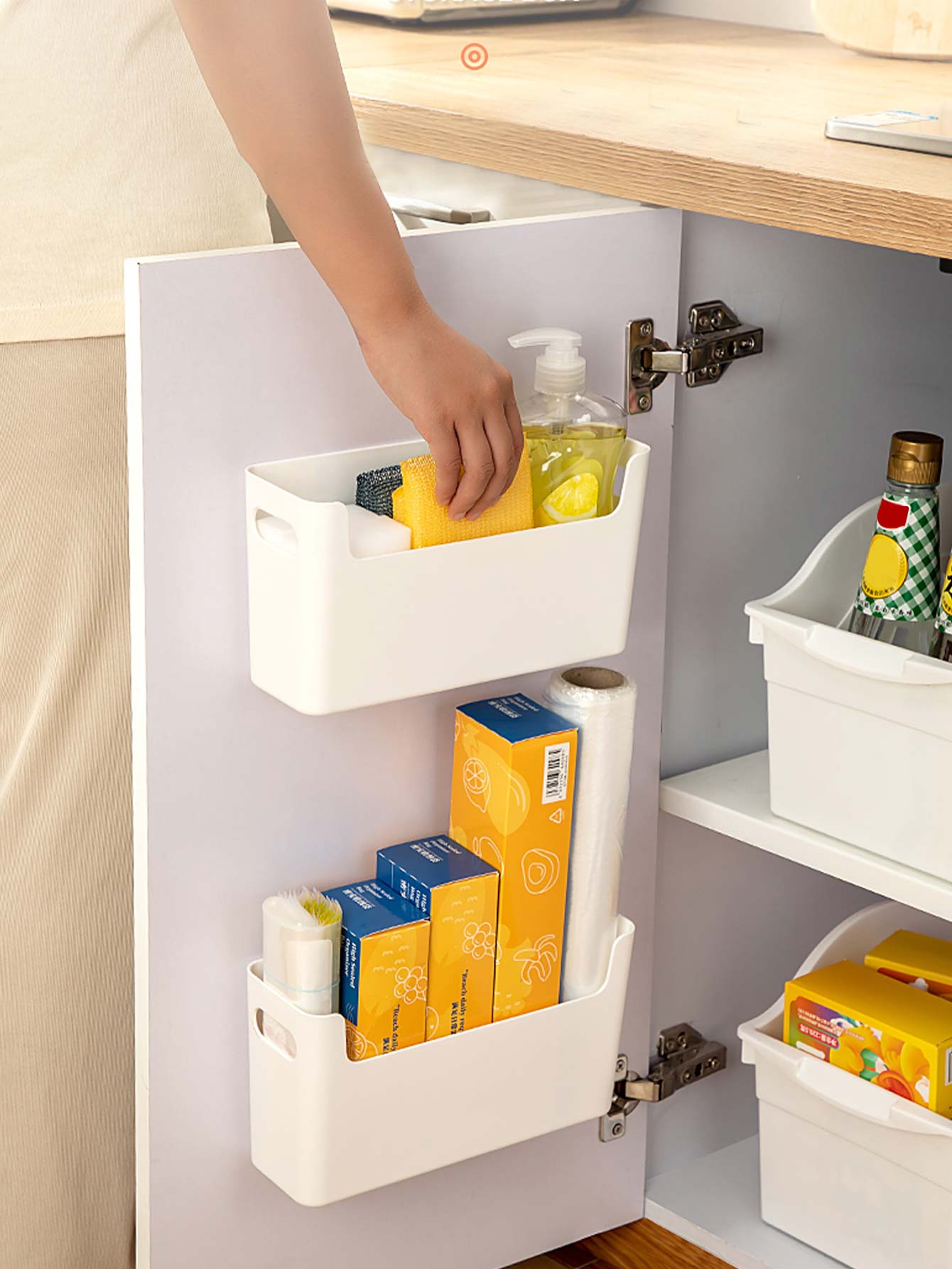 Organizer do drzwi szafek bez  – Kitchen Gadgets Gifts recenzja i cena