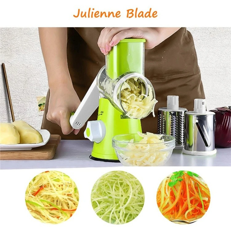 Ręczna obrotowa tarka do sera, – Mandoline Slicer recenzja i cena