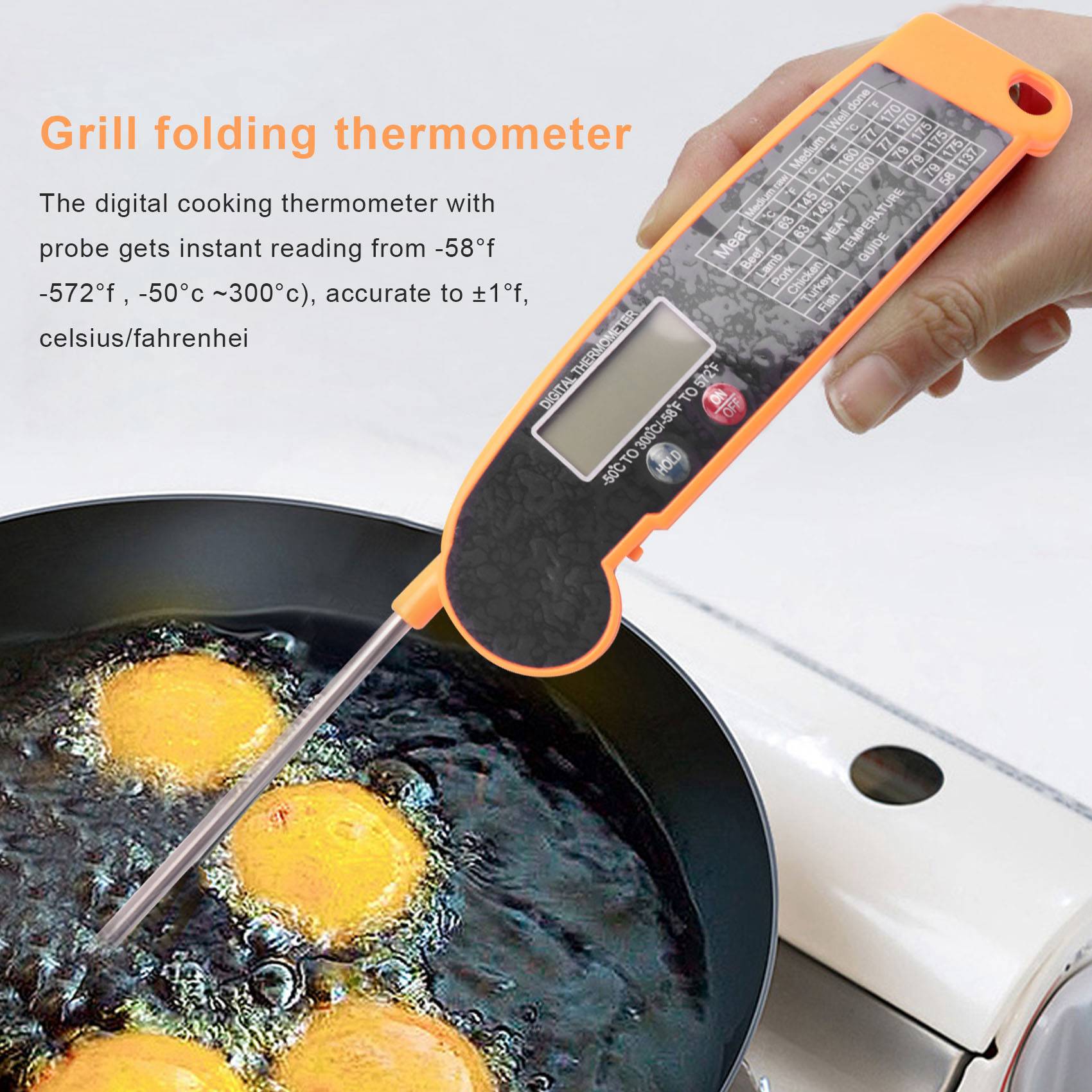 Cyfrowy termometr do mięsa z s – Instant Read Thermometer recenzja i cena