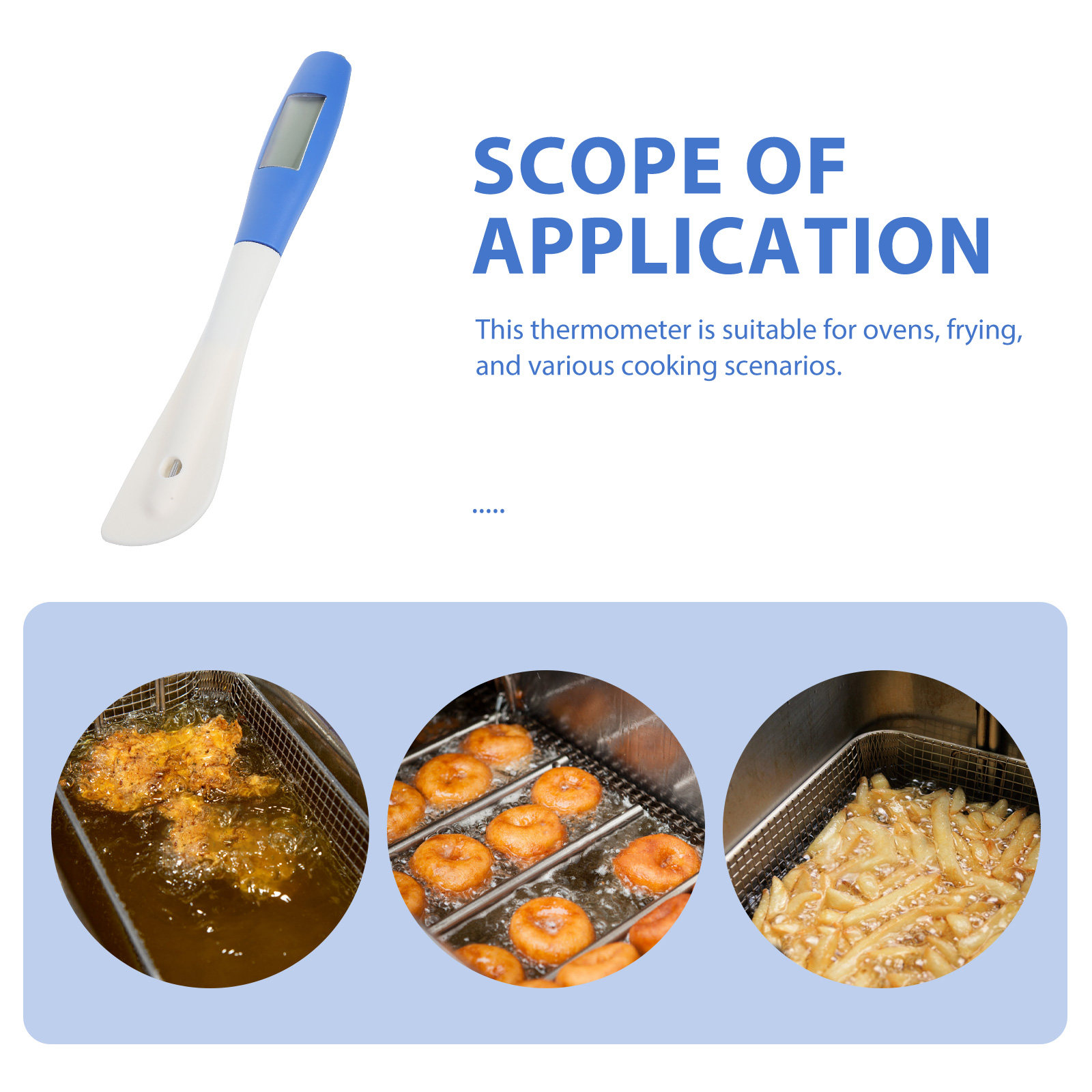 Cyfrowy silikonowy termometr z – Instant Read Thermometer recenzja i cena