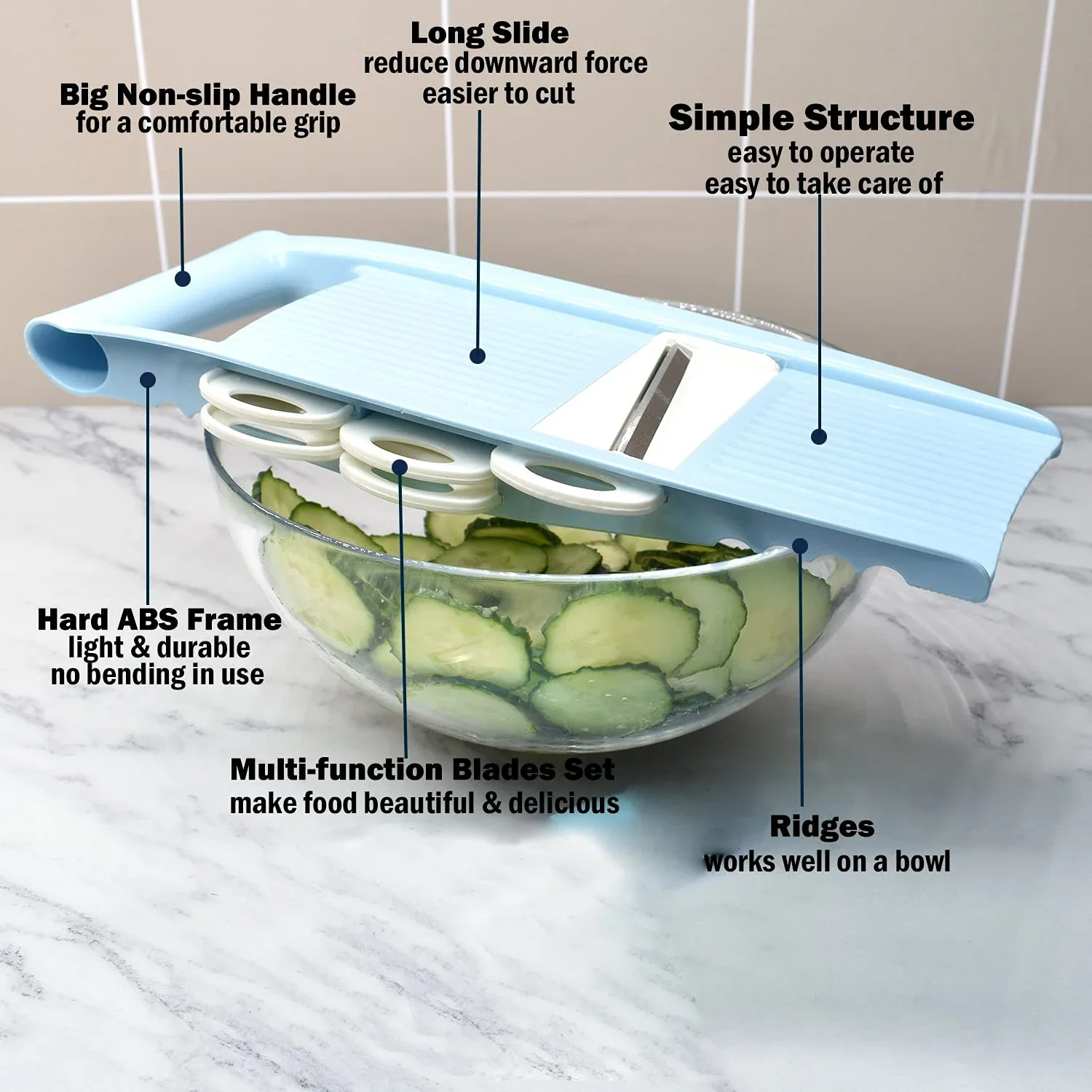 Krajalnica mandolina 5 w 1 do  – Mandoline Slicer recenzja i cena